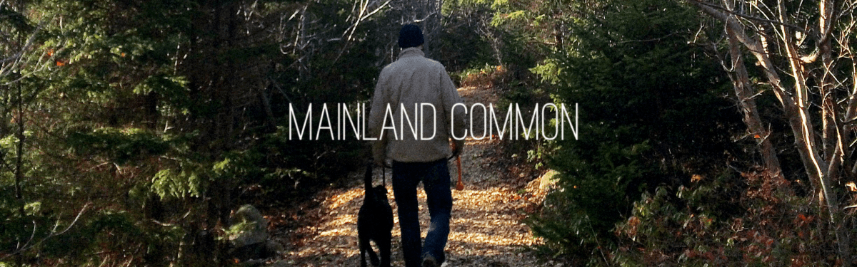Mainland Common Loop Trail with dog