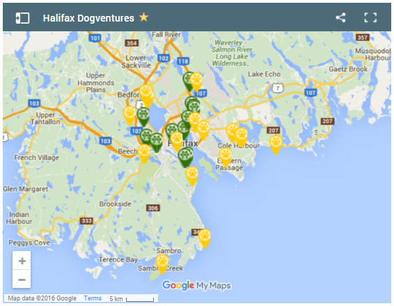 Halifax Dogventures Map - Screenshot