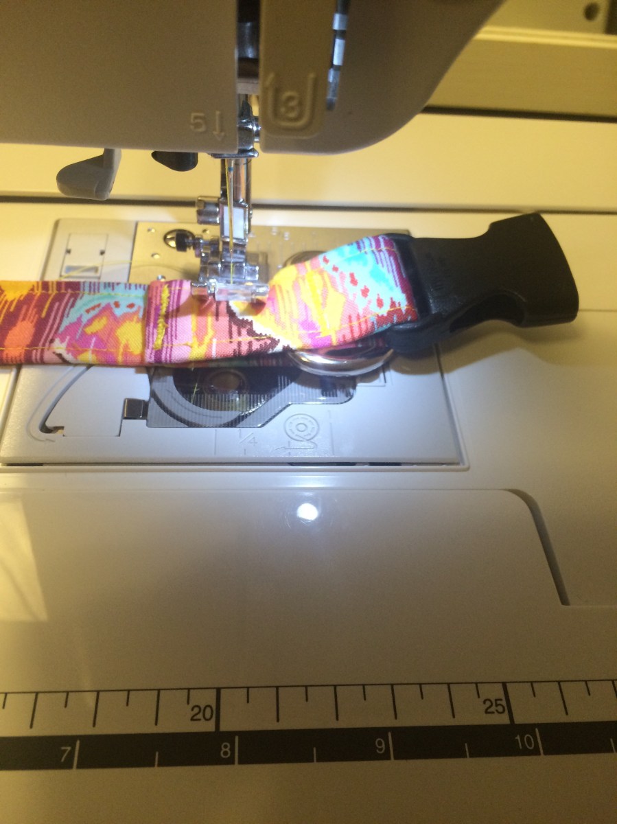 DIY Homemade Adjustable Fabric Dog Collar Tutorial