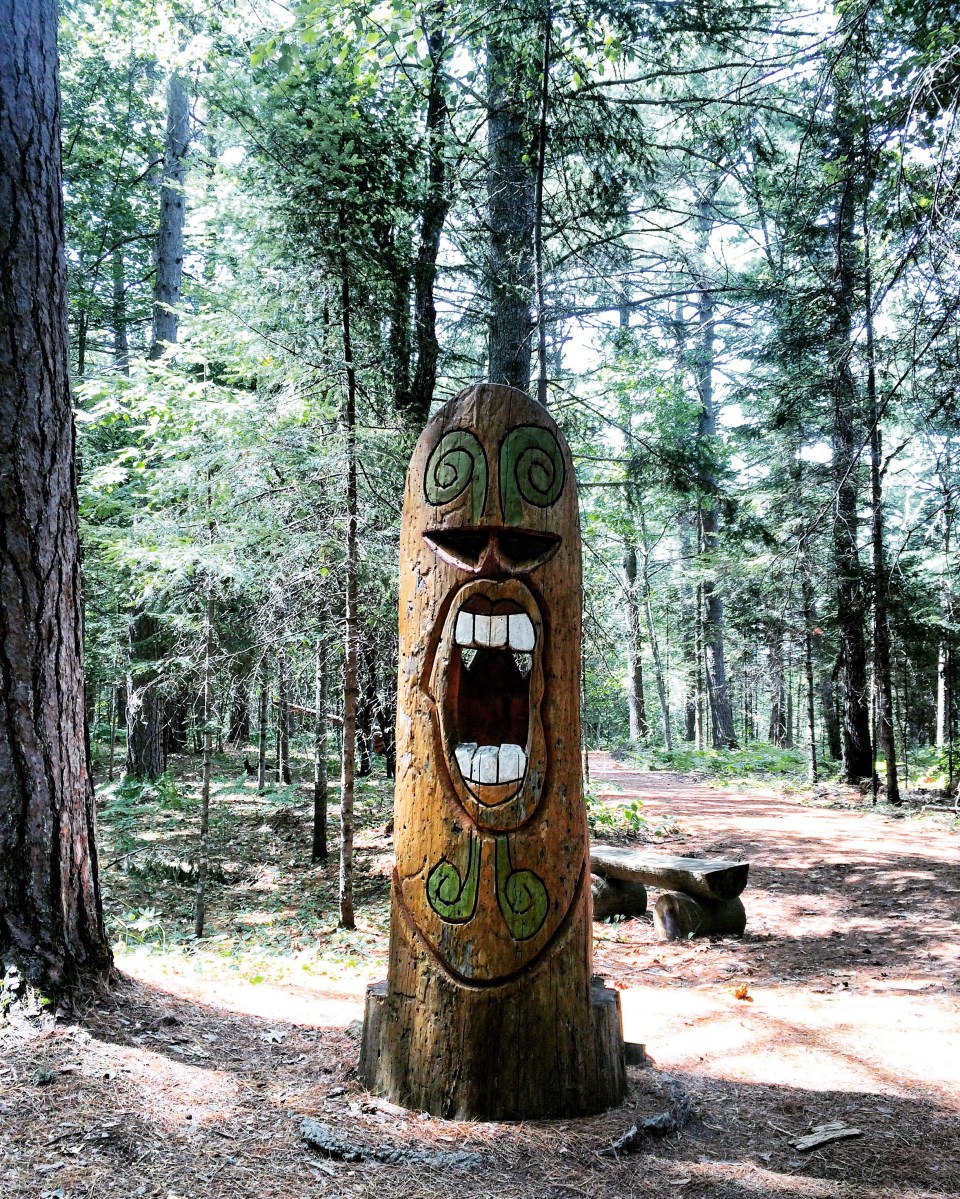 White Rapids Adventure Trail in Fredericton Junction, New Brunswick Off-Leash Dog Friendly