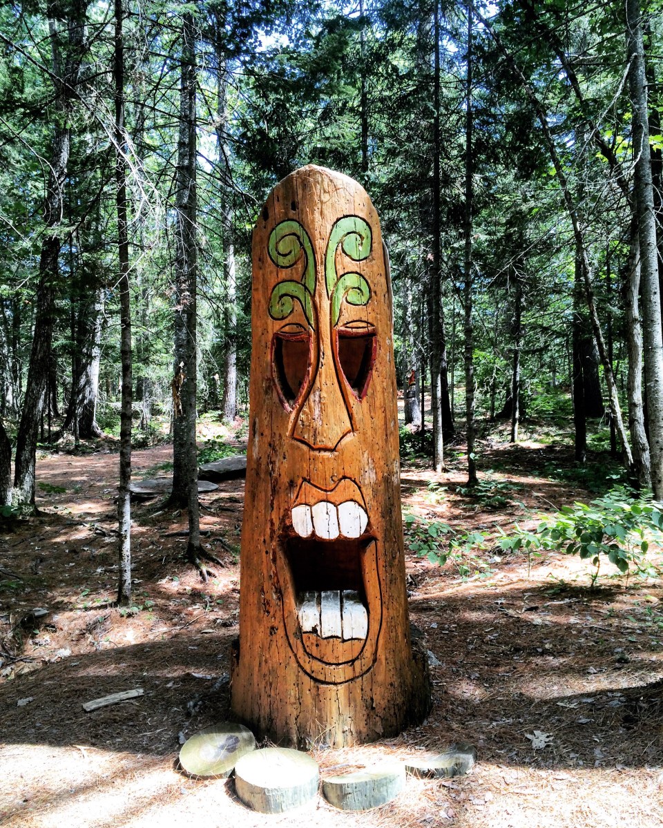 White Rapids Adventure Trail in Fredericton Junction, New Brunswick Off-Leash Dog Friendly