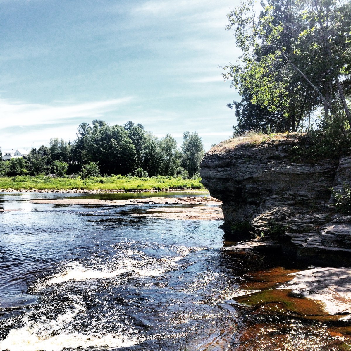 White Rapids Adventure Trail in Fredericton Junction, New Brunswick Off-Leash Dog Friendly